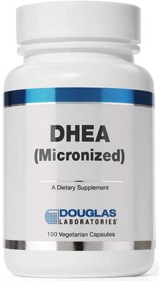 ДГЭА микронизированный Douglas Laboratories DHEA капсулы по 25 мг №100