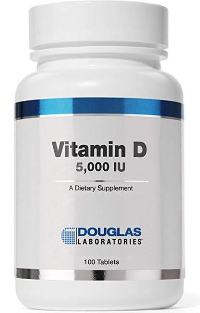 Витамин D Douglas Laboratories Vitamin D 5000 МЕ дополненный, 100 таблеток