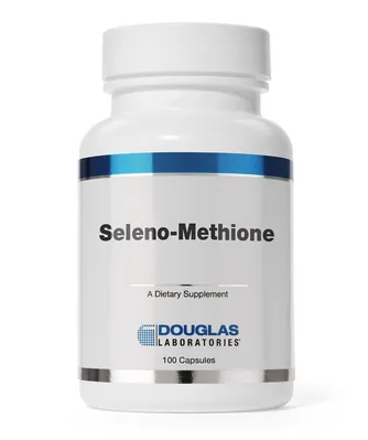 Селено-метіонін Douglas Laboratories Seleno Methionine 200 мкг, 100 капсул