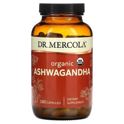 Ашваганда Dr. Mercola Ashwaganda органічна, 180 капсул