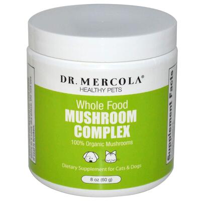 Комплекс грибов Dr. Mercola для здоровья животных, 60 г
