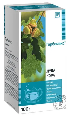 Дуба кора Гербамакс по 100 г в пач.