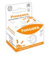 Соска-пустушка латексна Київгума 2-А Ромашка 070879 кругла без кільця, в індивідуальній картонній упаковці, колір в асортименті