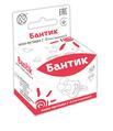 Соска-пустышка латексная Киевгума 2-Б Бантик круглая, в индивидуальной картонной упаковке