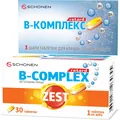 Зест В-комплекс ретард таблетки 3-шарові №30