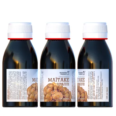 Гриб Маїтаке Mushroom Pharmacy Maitake краплі по 100 мл у флак.