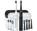 Набір електричних зубних щіток Pecham Black and White Travel SET PC-084, 2 шт
