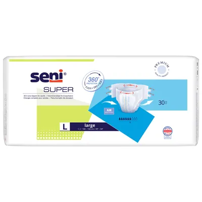 Підгузки для дорослих Seni Super large, розмір L, 30 штук