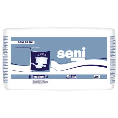 Підгузки для дорослих Seni Basic medium, розмір 2, 30 штук