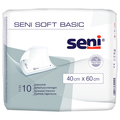 Пелюшки Seni Soft Basic одноразові гігієнічні 40х60 см, 10 шт
