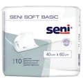 Пелюшки Seni Soft Basic одноразові гігієнічні 40х60 см, 10 шт