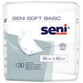 Пелюшки Seni Soft Basic одноразові гігієнічні 90х60 см, 30 шт