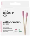 Ватні палички The Humble Co. Натуральні, рожеві, 100 шт