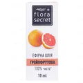 Олія ефірна Flora Secret грейпфрутова, 10 мл