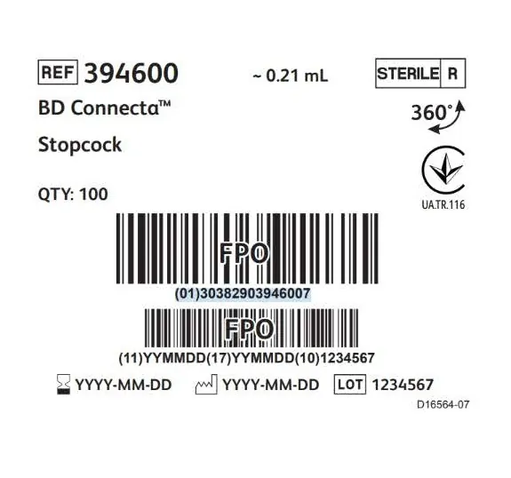 Кран BD Connecta REF 394600 білий, без подовжувальної трубки