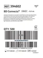 Кран BD Connecta REF 394602 блакитний, без подовжувальної трубки