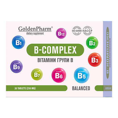 B-комплекс Golden Farm таблетки №30