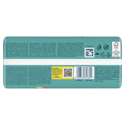Підгузки-трусики Pampers Pants Active Baby дитячі розмір 6, 13-19 кг, 42 шт