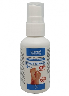 Спрей для ног и обуви LekoPro Foot spray противогрибковый, 50 мл