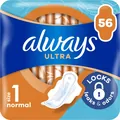 Прокладки гігієнічні Always Ultra Normal, 4 краплі, 1 розмір, 56 шт