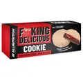 Печиво Allnutrition Fitking Delicious Cookie арахісова олія-полуничне желе, 128 г