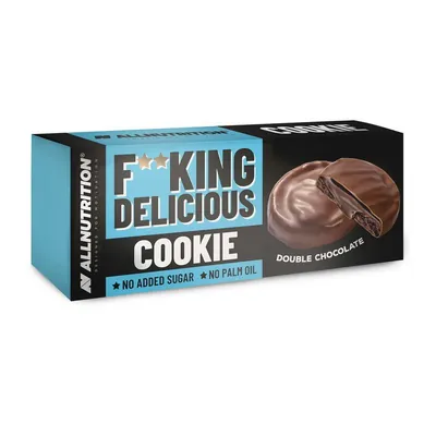 Печиво Allnutrition Fitking Delicious Cookie подвійний шоколад, 128 г