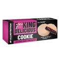 Печиво Allnutrition Fitking Delicious Cookie арахісова олія-малинове желе, 128 г