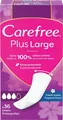 Прокладки щоденні Carefree Plus Large гігієнічні, 36 шт