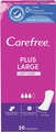 Прокладки ежедневные Carefree Plus Large гигиенические, 20 шт