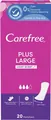 Прокладки щоденні Carefree Plus Large гігієнічні, 20 шт