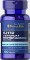5-HTP Puritan's Pride 5-HTP 50 мг (Griffonia Simplicifolia), 60 капсул