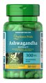 Экстракт Ашваганды Puritan's Pride Ashwagandha Standardized Extract 300 мг, 50 капсул