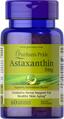 Астаксантин Puritan's Pride Astaxanthin Natural 5 мг, 60 гелевых капсул