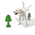 Пелюшки M-Pets Pee Pee Tree Training Pads для привчання до туалету з деревцем для собак, 60х60 см, 15 штук