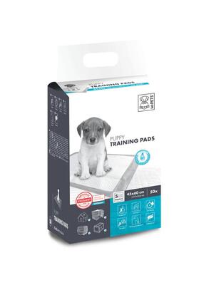Пелюшки M-Pets Puppy Training Pads для привчання цуценят до туалету, розмір 60х45 см, 50 штук