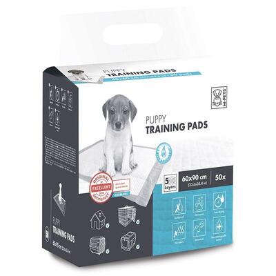 Пелюшки M-Pets Puppy Training Pads для привчання цуценят до туалету, розмір 90х60 см, 50 штук