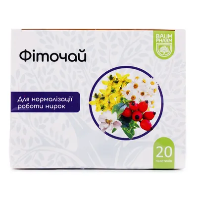 Фіточай Baum Pharm №12 нирковий по 1.5 г №20 у філ.-пак.