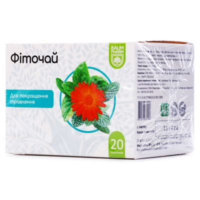 Фиточай Baum Pharm №7 желудочно-кишечный по 1.5 г №20 в фил.-пак.