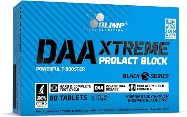 D-аспарагінова кислота Olimp DAA Xtreme Prolact-Block, 60 таблеток