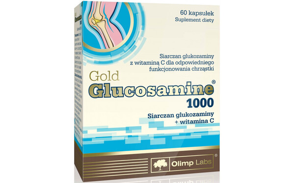 Глюкозамин Голд Olimp Gold Glucosamine 1000, 60 капсул
