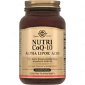 Нутрікоензим Q10 з альфа-ліпоєвою кислотою Solgar Nutri CoQ-10 alpha-lipoic acid м'які капсули №60