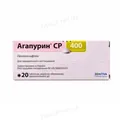 Агапурин СР 400 таблетки, в/о, прол./д. по 400 мг №20 (10х2)