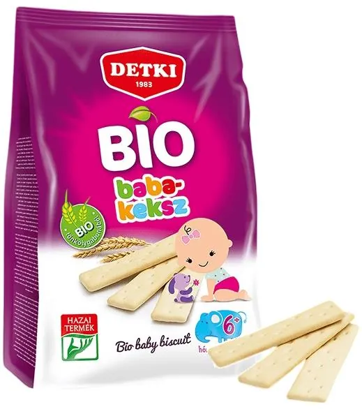 Печиво Detki Bio baba-keksz дитяче спельтове, 150 г