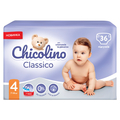 Подгузники Chicolino Classico детские, размер 4, 7-14 кг, 36 шт