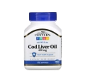 Жир печінки норвезької тріски 21st Century Norwegian Cod Liver Oil, 110 желатинових капсул