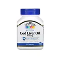 Жир печінки норвезької тріски 21st Century Norwegian Cod Liver Oil, 110 желатинових капсул