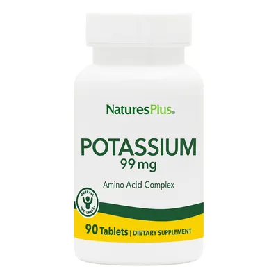 Калій Nature's Plus Potassium 99 мг, 90 таблеток