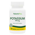 Калий Nature's Plus Potassium 99 мг, 90 таблеток