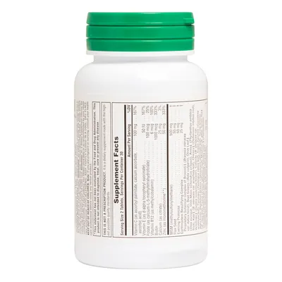 Комплекс для волосся, шкіри та нігтів Nature's Plus Herbal Actives Hair, Skin & Nails, 60 таблеток