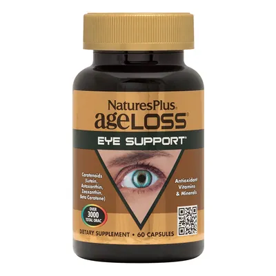 Комплекс для захисту та покращення зору Nature's Plus Ageloss Eye Support, 60 капсул